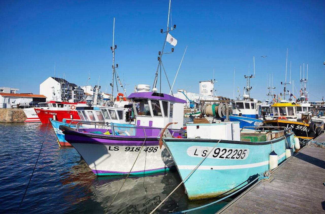 Brétignolles-sur-Mer Ferme Marine Pour 4 - Piscine Chauffee 빌라 외부 사진